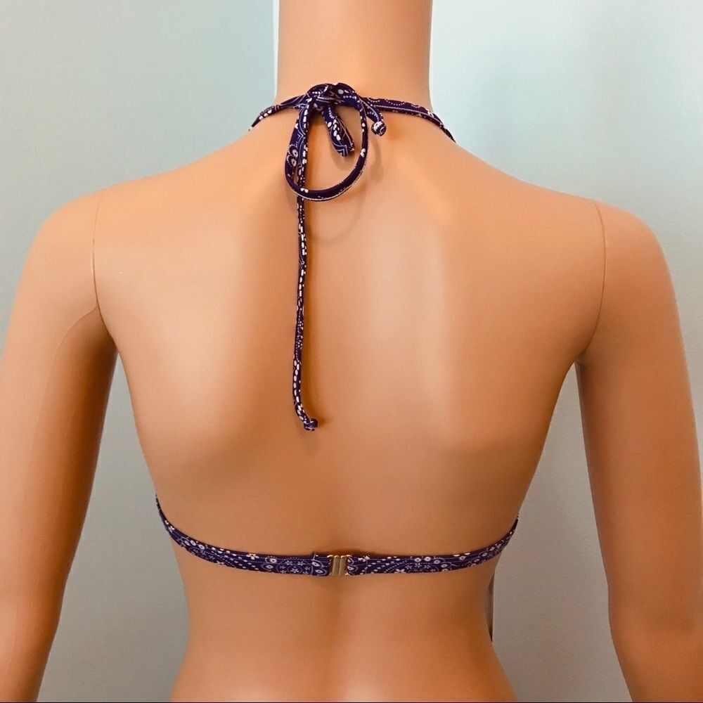 Cosabella floral Bikini triangle Top - Picture 5 of 8